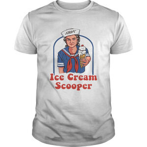 Ice Cream Scooper Steve Harrington From Stranger Things Shirt